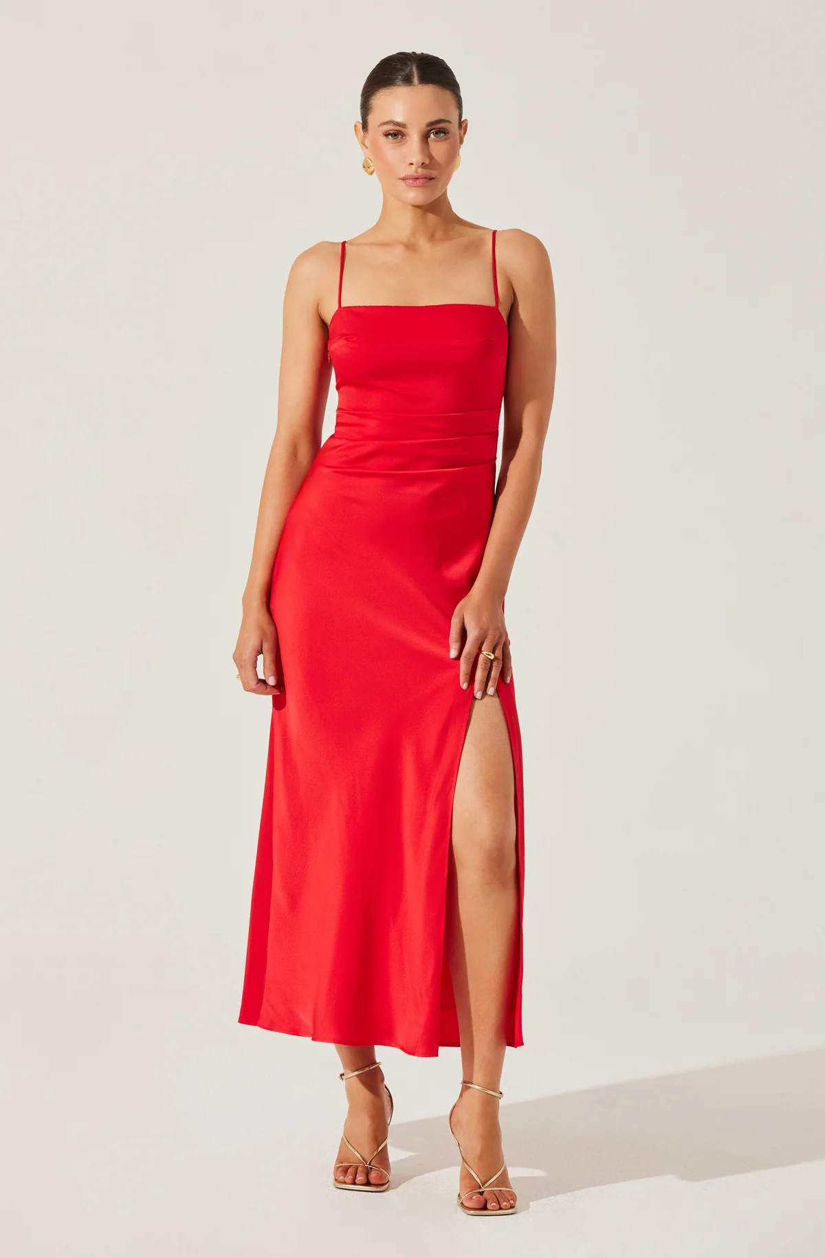 Satin Maxi Dress | ASTR The Label (US)