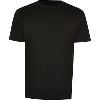 Black regular fit t-shirt | River Island (UK & IE)