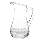 Qualia Glass Reef Clear Glass Pitcher, 52 oz | Amazon (US)