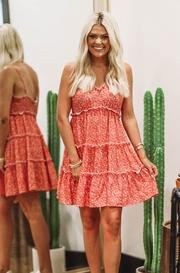 Strawberry Wine Dress - Red | Hazel and Olive