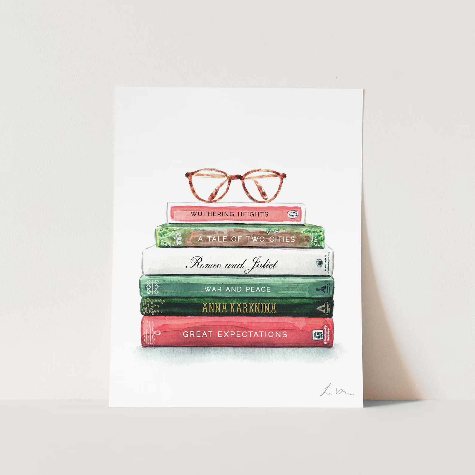 Custom Book Art Favorite Books Collection No. 1 Customizable - Etsy | Etsy (US)