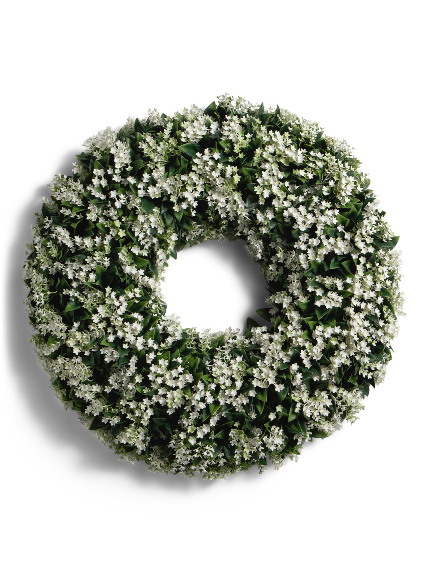 24in Uv Resistant Outdoor Safe Mini Star Blossom Wreath | TJ Maxx