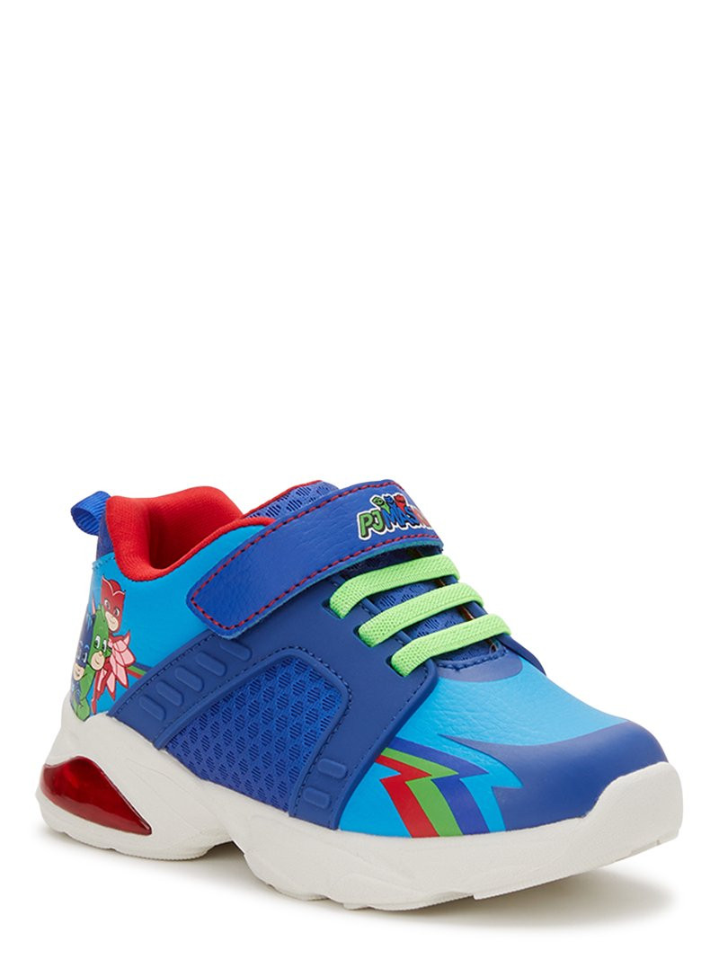 PJ Masks Toddler Boys License Light Up Athletic Sneaker, Sizes 5-12 | Walmart (US)