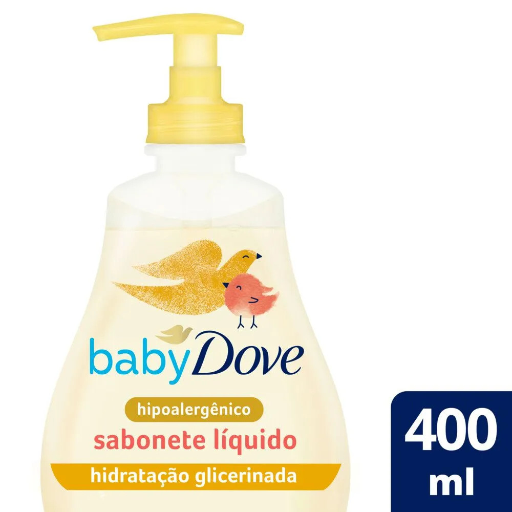 Sabonete Dove Baby Hidratação Glicerinada Liquido 400ml - Pague Menos | Medicamentos e Manipula... | Pague Menos BR