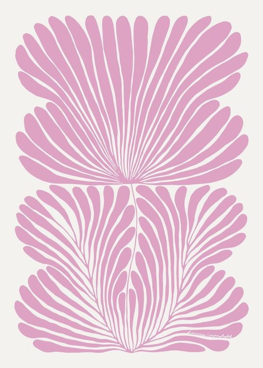 Laura Gröndahl - Pink Flower Poster | Desenio