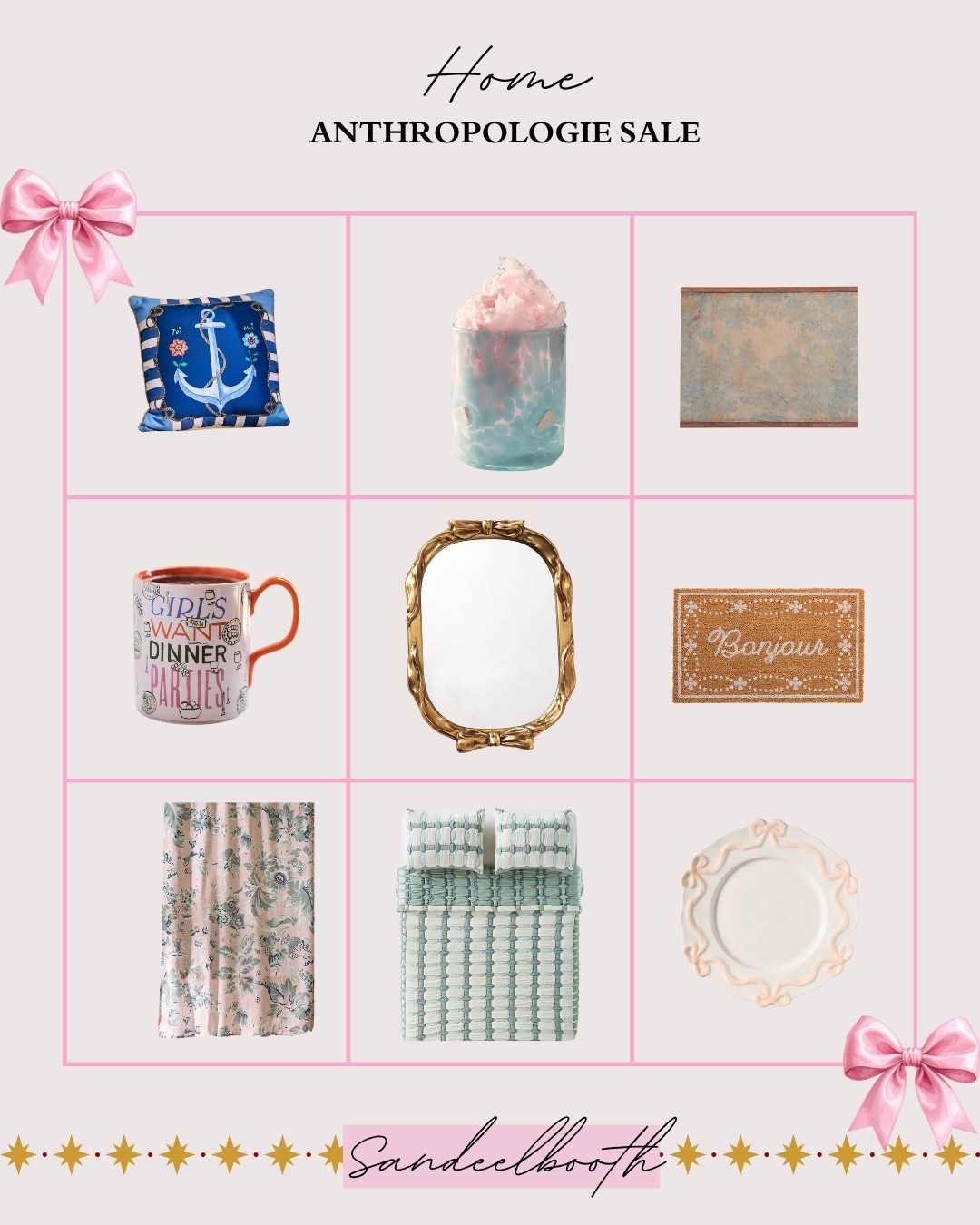 Soft textures, cottage-core florals, sculpted mirrors, and the sweetest little details ✨
Anthropologie’s home sale is full of those “tiny luxuries” that make a space feel warm, layered, and lived-in.

Rounded up my can’t-miss pieces for your home refresh →
#anthrohome #cozyhomevibes #LTKFinds #anthropologiesale

#LTKSaleAlert #LTKGiftGuide #LTKHome