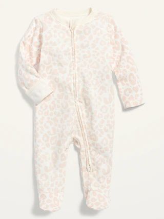 Printed Sleep & Play Footed One-Piece for Baby | Old Navy (US)