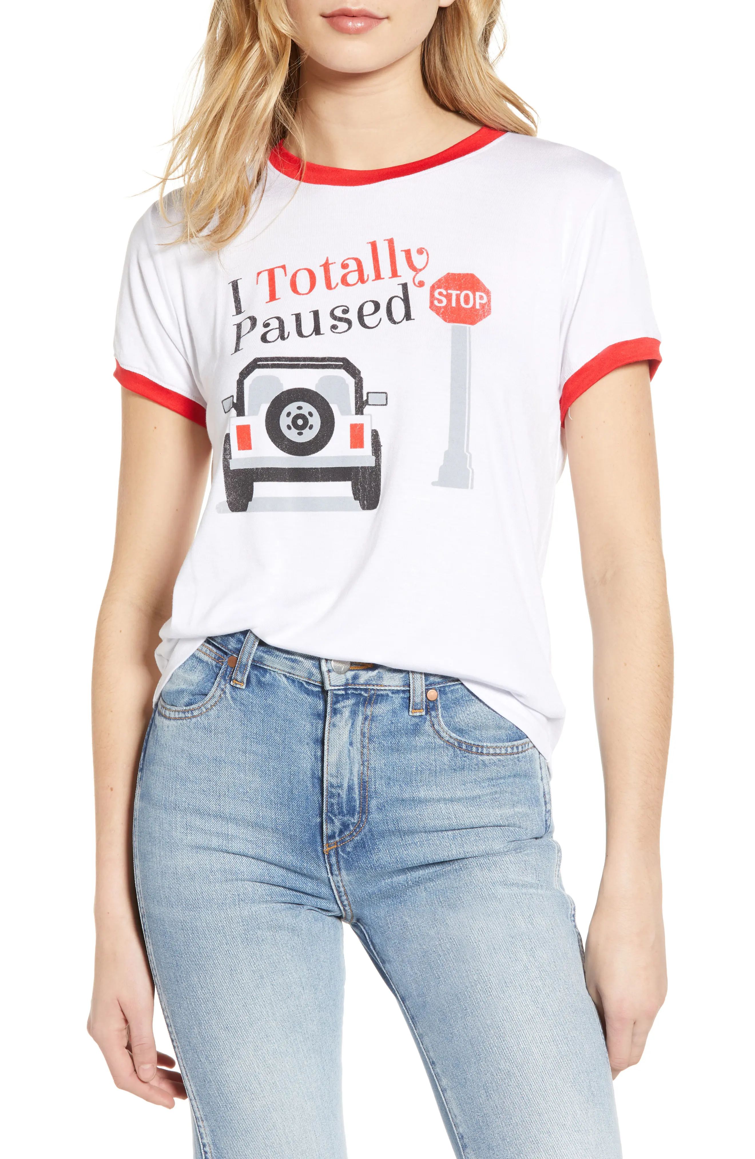 Prince Peter I Totally Paused Ringer Tee | Nordstrom