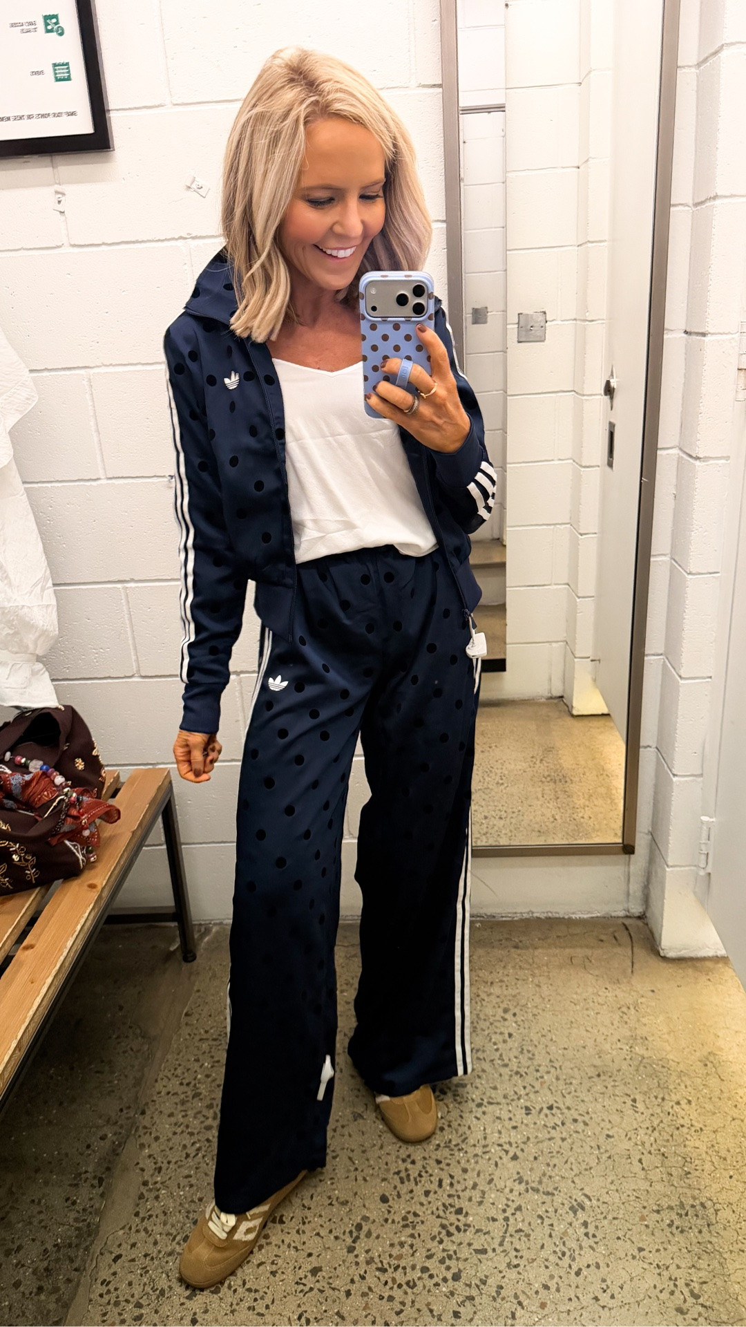 I’ve been trying to get my hands on this @adidas set for weeks!! wearing XS in pants and small in jacket •

#LTKootd #LTKSeasonal #LTKOver40