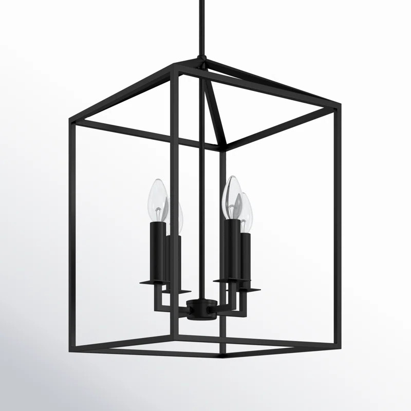 Joss & Main Ellis 4 - Light Lantern Rectangle Chandelier & Reviews - Wayfair Canada | Wayfair North America