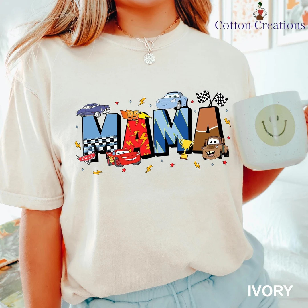 Pixar Cars Shirt, Customize Cars Shirt, Cars Mom Dad Bro Sister Shirt, Cars Family Shirt, Custom ... | Etsy (US)