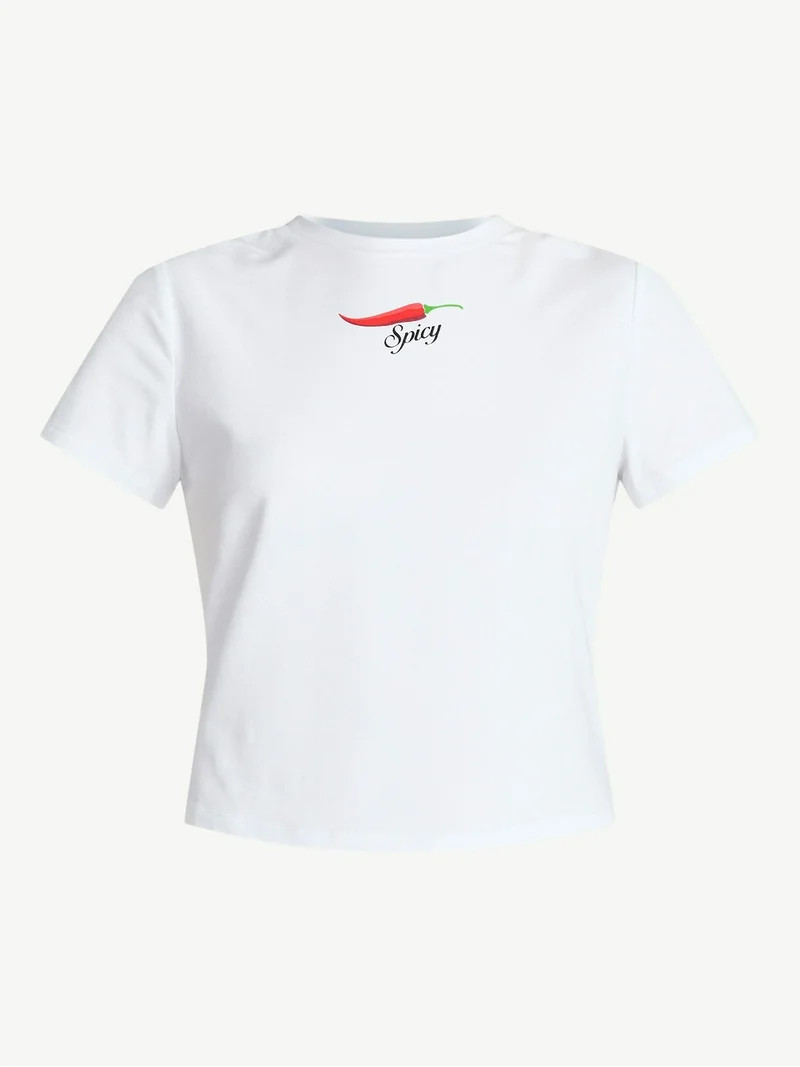 No Boundaries Sleepwear Graphic Baby Tee, Women's XS-XXL | Walmart (US)