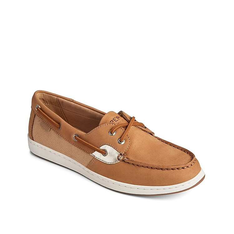 Sperry Coastfish Boat Shoe | Women's | Taupe | Size 12 | Boat Shoes | DSW