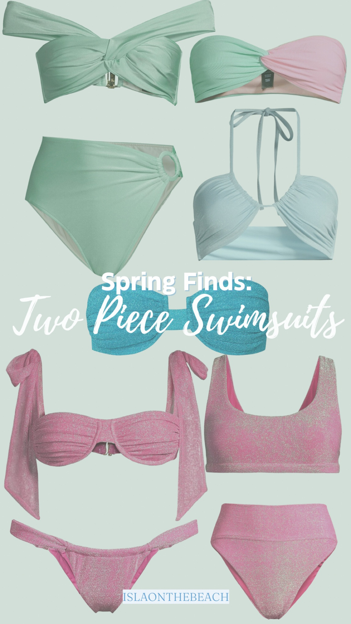 Spring Two Piece Swimsuits! Great for spring or summer, loving the sparkle trend again this season!


Swim, swimwear, bikini, spring, summer, swimsuit, beach, pool, sparkle, cute

#LTKSeasonal #LTKFind #LTKswim