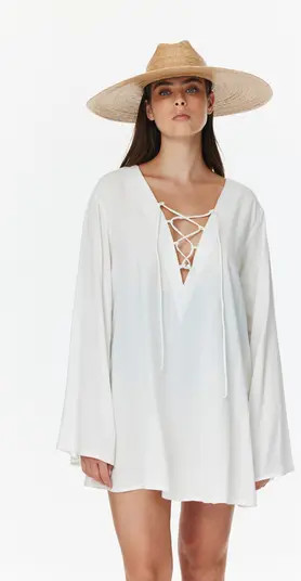 Gottex Beach Life Mist & Sand Mini Dress Cover-Up | Nordstrom | Nordstrom