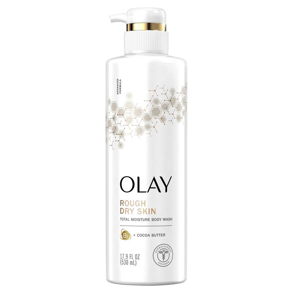 Olay Total Moisture Body Wash with Vitamin B3 and Cocoa Butter -17.9 fl oz | Target