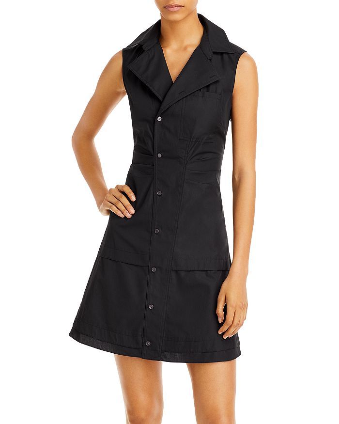 Satina Sleeveless Shirtdress | Bloomingdale's (US)