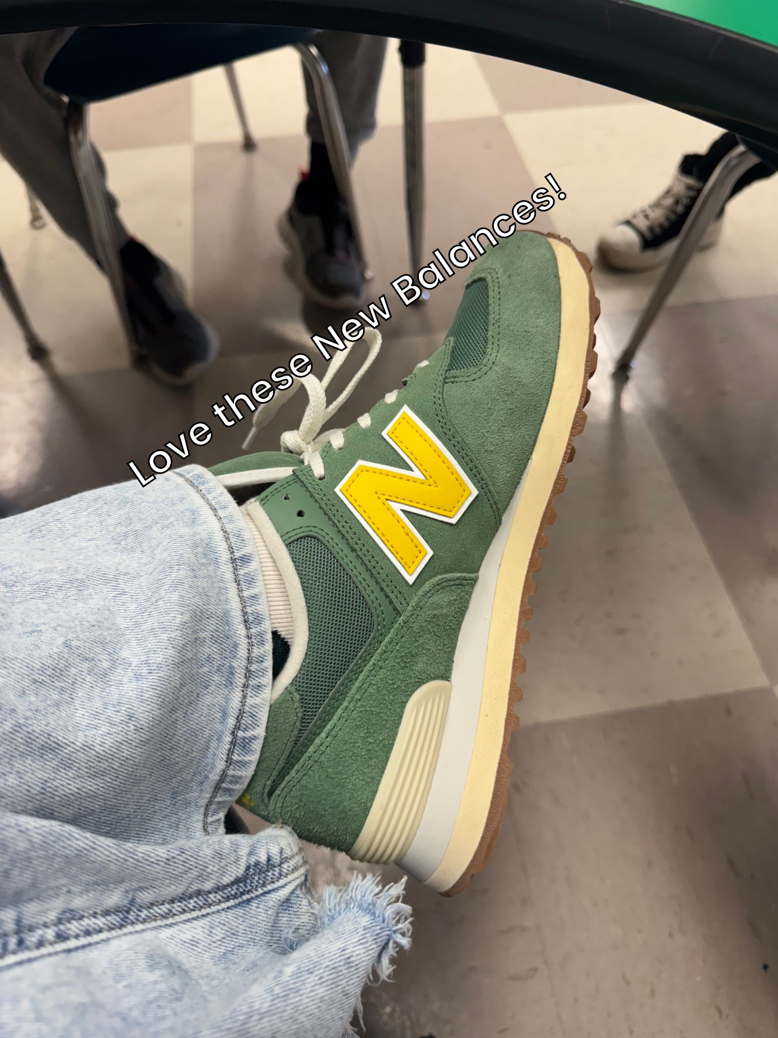 The most comfortable tennis shoes I own! My schools colors…💚💛. Makes a great gift! 

#LTKGiftGuide #LTKActive #LTKFindsUnder100