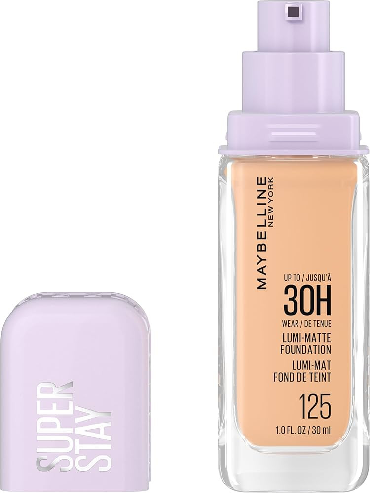 Maybelline Super Stay Lumi-Matte Foundation, Lightweight and Buildable Full Coverage Foundation M... | Amazon (US)