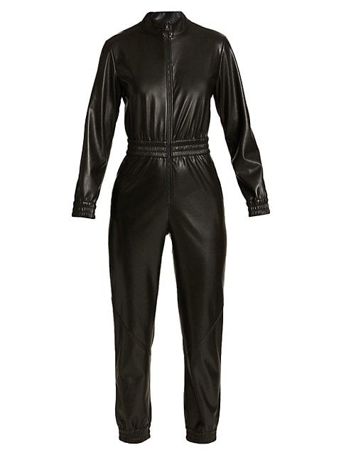 Levi Vegan Leather Jumpsuit | Saks Fifth Avenue