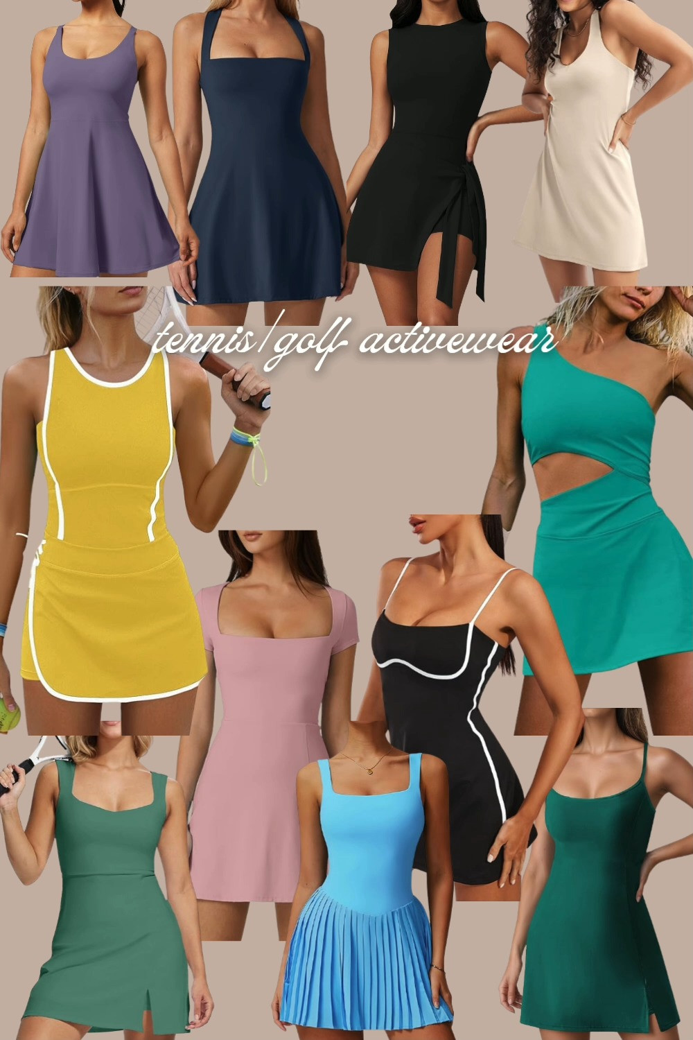 Tennis and Golf Dresses 

 #LTKSeasonal #LTKActive #LTKStyleTip