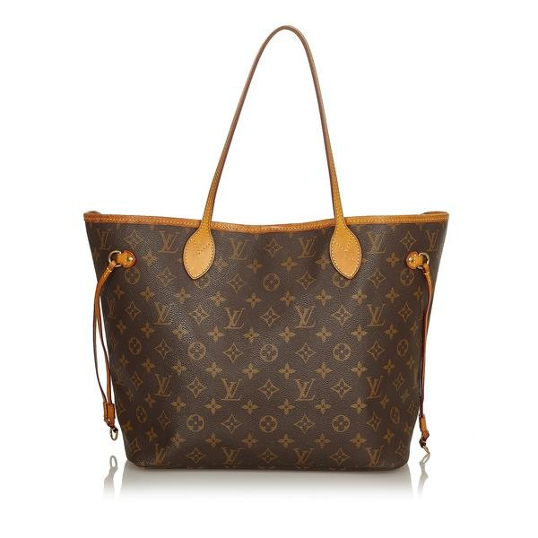 Brown Louis Vuitton Monogram Neverfull GM Bag | Designer Revival