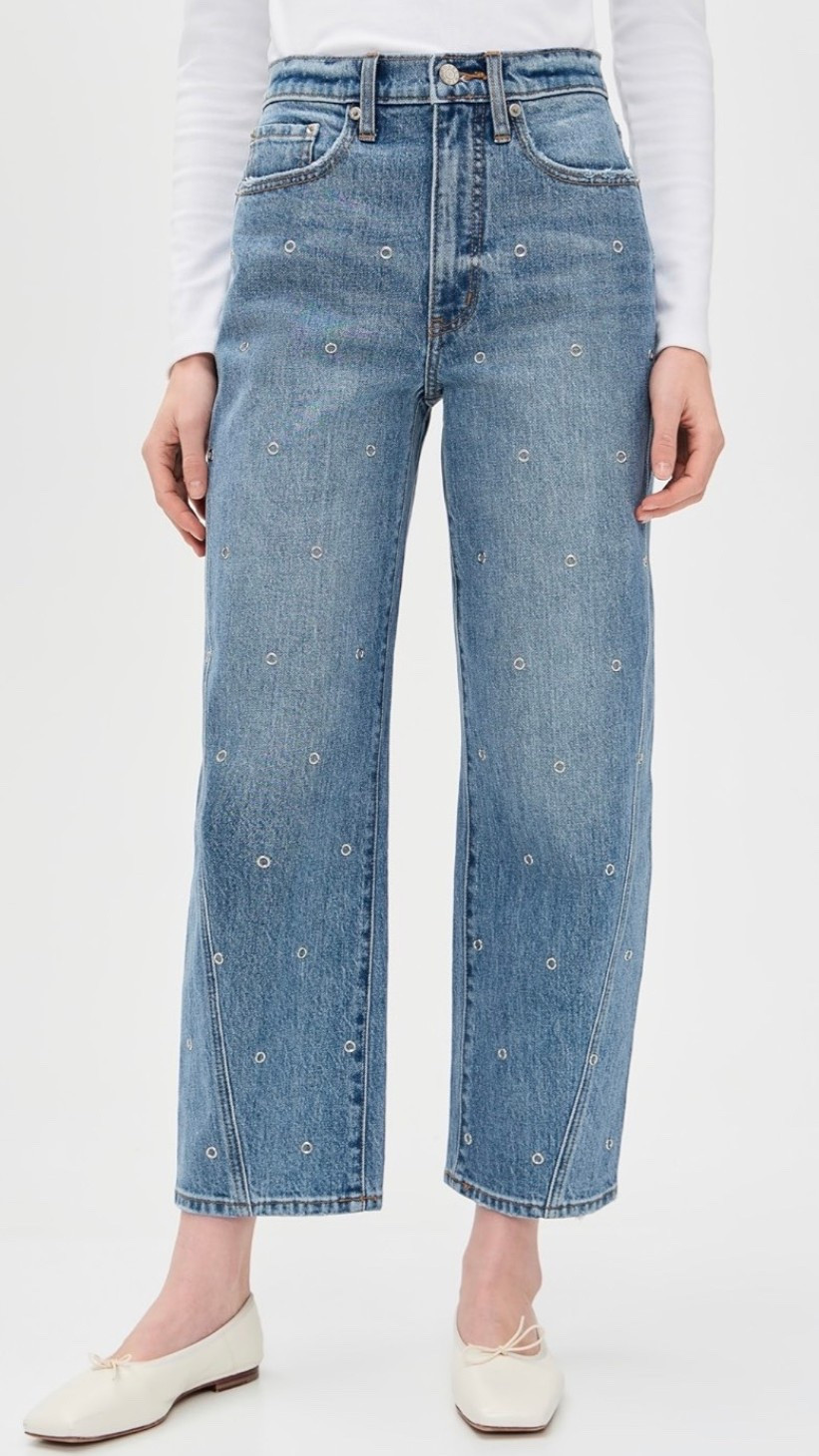 DAZE
Westward High Rise Barrel Leg Jeans


#LTKTravel #LTKootd #LTKWorkwear