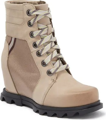 SOREL Joan of Arctic Waterproof Wedge III Lexie Lace-Up Bootie | Nordstromrack | Nordstrom Rack