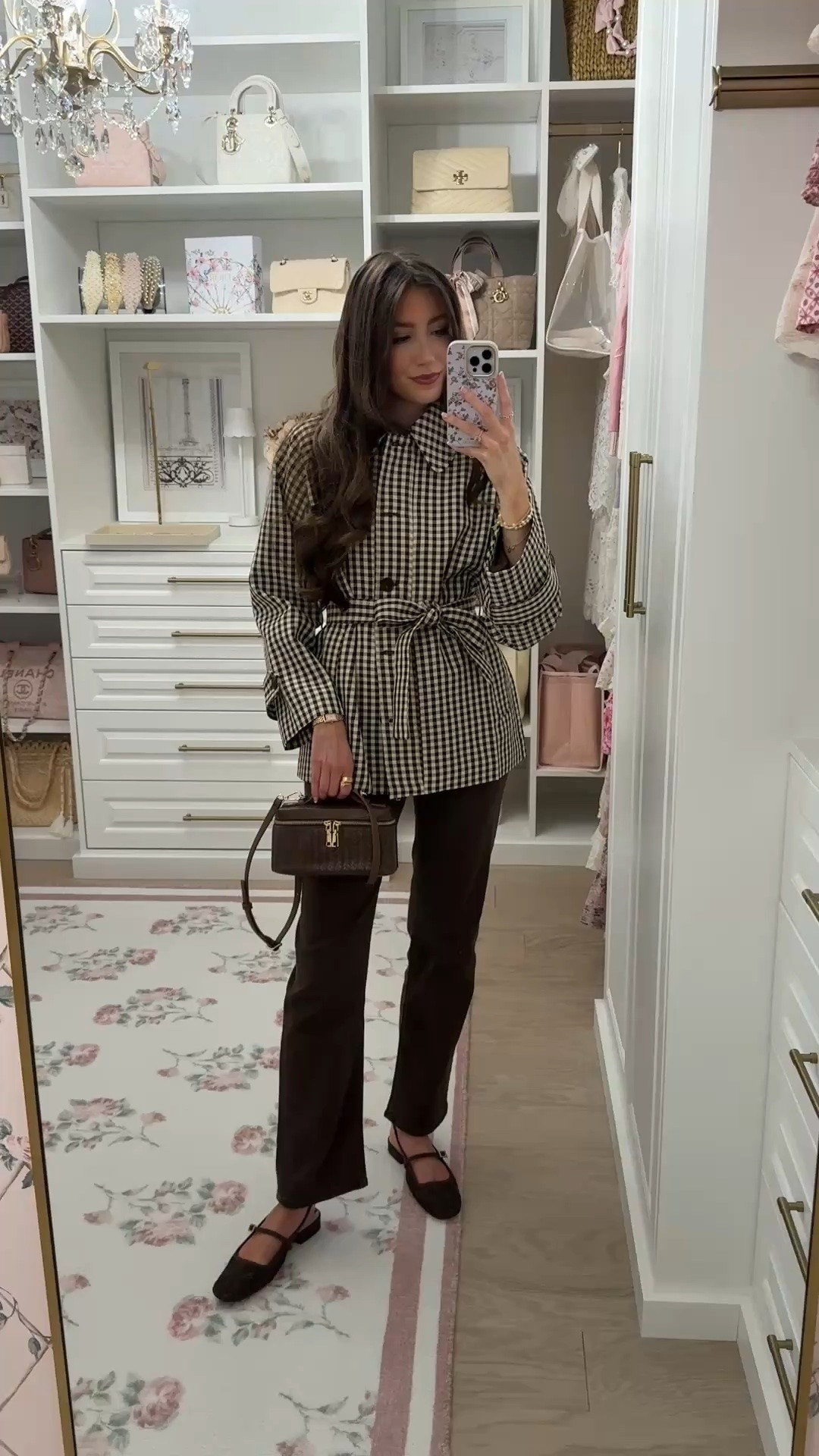 Neutral fall outfit 🤎🍂 Brown gingham trench coat styled with brown jeans from Quince for an easy elevated autumn look. The perfect neutral fall outfit for transitional weather, casual fall days, workwear, or everyday style. @Quince @Walmart 

#FallOutfit #NeutralFallOutfit #FallFashion #Quince #QuinceFashion #BrownOutfit #GinghamTrenchCoat #TrenchCoatOutfit #BrownJeans #AutumnOutfit #FallStyle #TransitionalOutfit #NeutralStyle #CasualFallOutfit #FallWardrobe

#LTKootd #LTKgrwm #LTKSeasonal