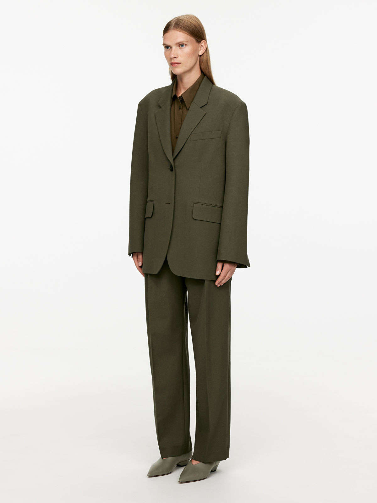 Oversized Wool-Blend Blazer | ARKET (EU)