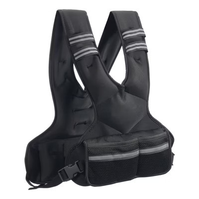 VEVOR Adjustable Weighted Vest, 11-20lb Weight Vest with 6 Ironsand Weights and  Reflective Stripe, Body Weight Vest Exercise Set for Men Women | Target