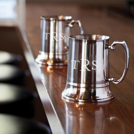 Silver Beer Stein | Mark and Graham