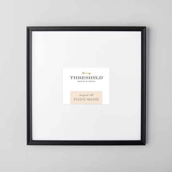20" x 20" Matted to 5" x 7" Gallery Single Image Frame Black - Threshold™ d... | Target