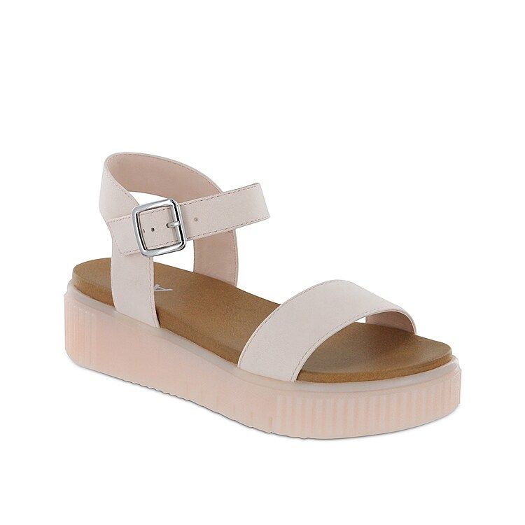 Mia Abella Platform Sandal - Women's - Blush Pink - Ankle Strap Platform | DSW