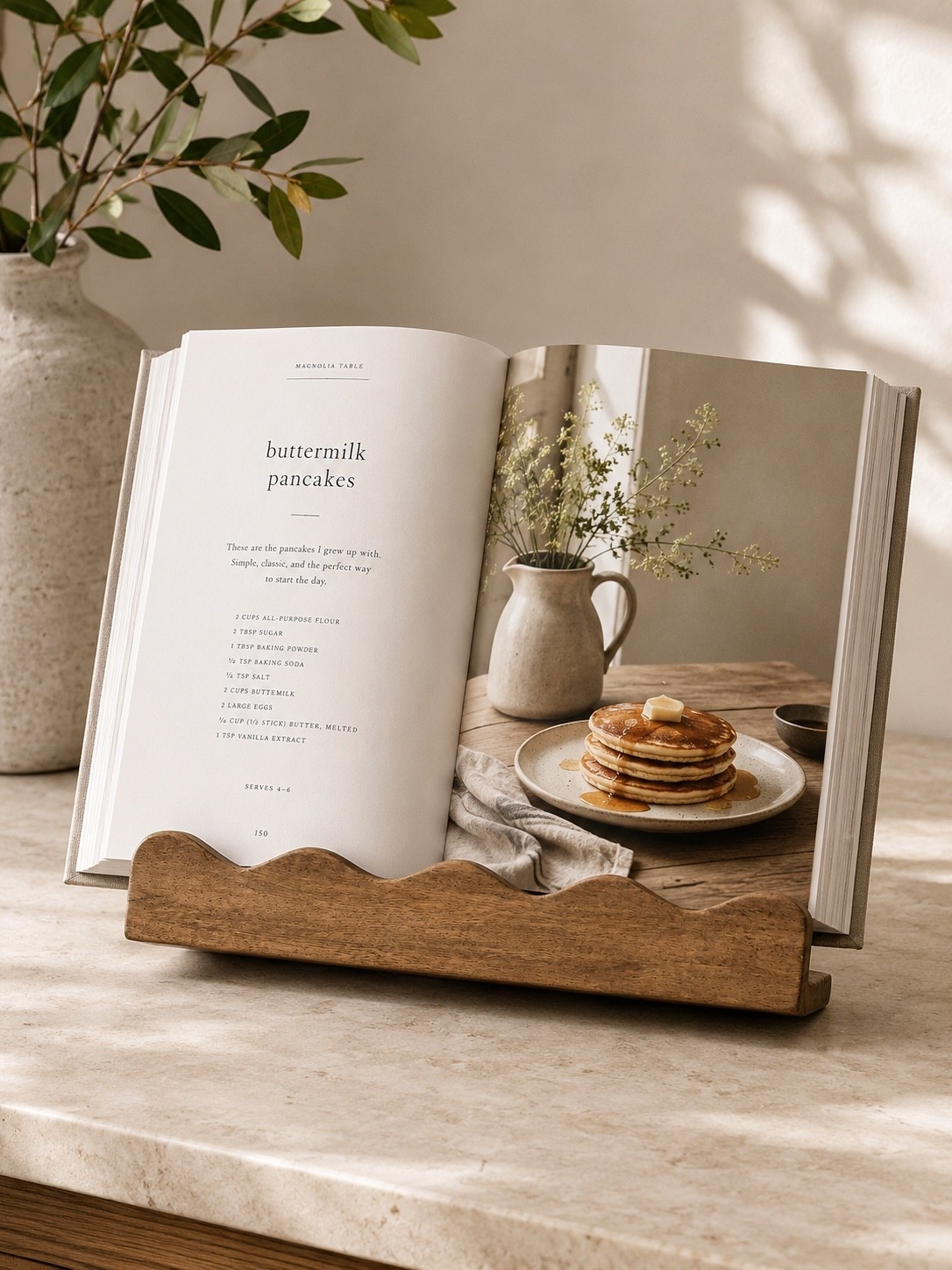 Wood cookbook stand on sale!

#LTKHome #LTKSaleAlert