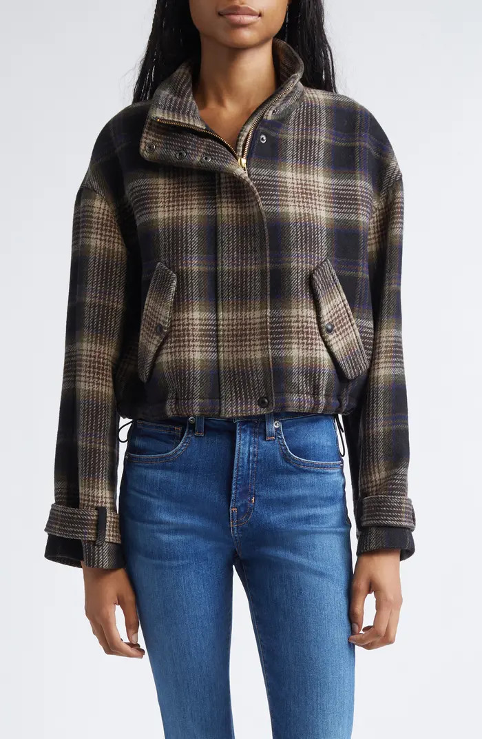 Bateman Plaid Wool Blend Jacket | Nordstrom