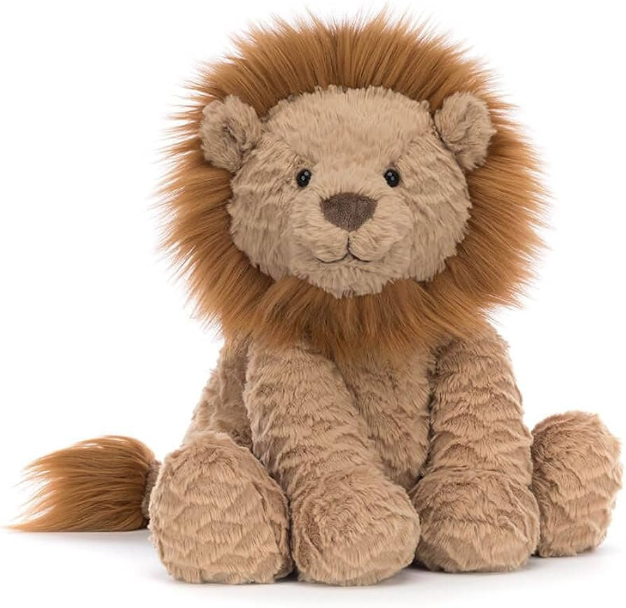 Jellycat Fuddlewuddle Lion Medium - L: 8 cm x l: 13 cm x h: 23 cm | Amazon (US)