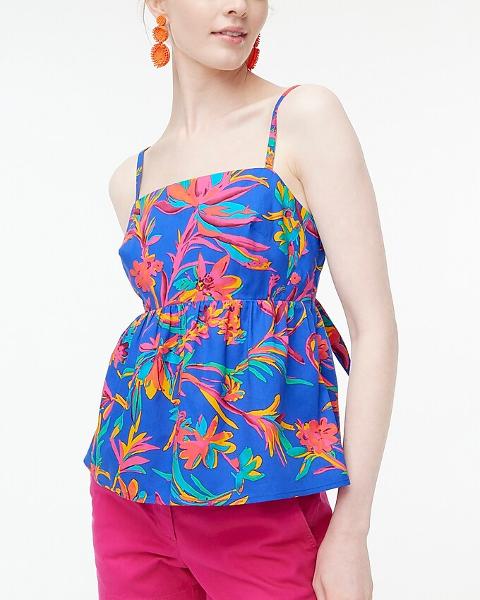 Tie-back strappy top | J.Crew Factory