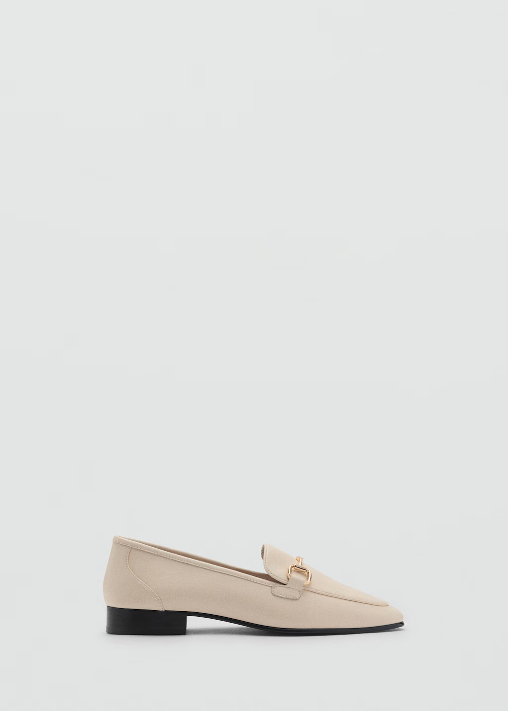 Buckle leather moccasins - Women | MANGO United Kingdom | MANGO (UK)