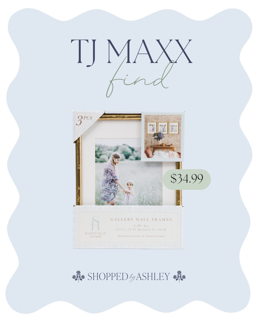 Set of 3 gold bamboo frames just added online! 

TJ Maxx find, HomeGoods find, gallery wall, Grandmillennial style, Grandmillennial decor 

#LTKHome #LTKFindsUnder50