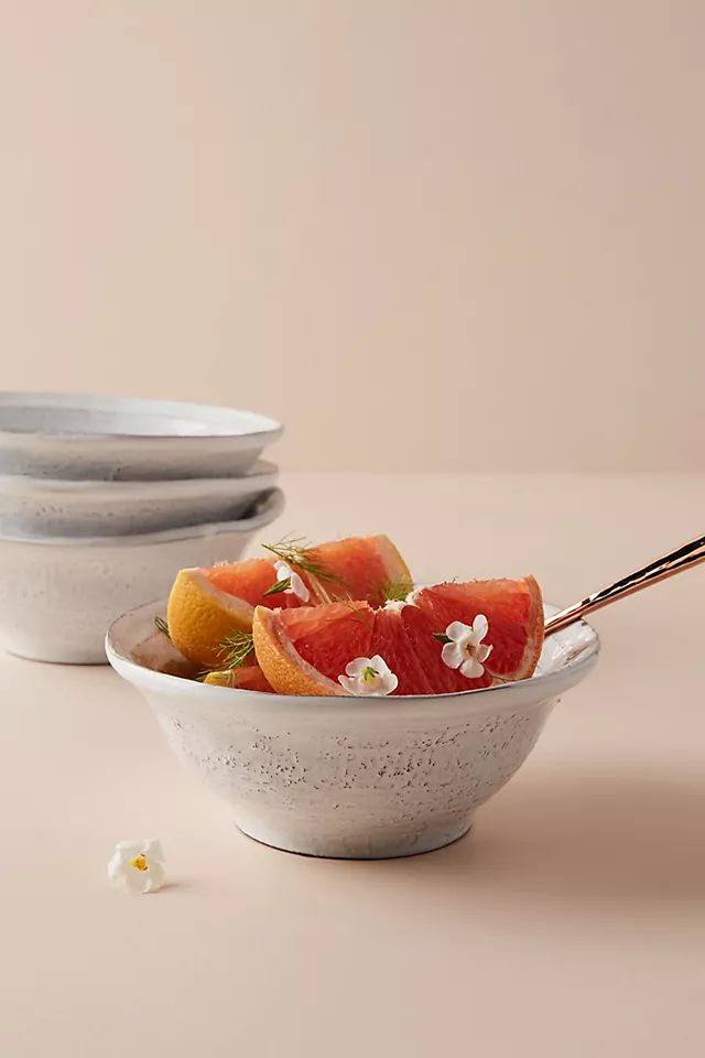 Glenna Cereal Bowls, Set of 4 | Anthropologie (US)