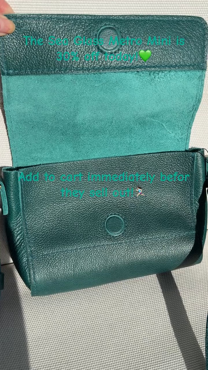 Love my Sea Glass Metro Mini Portland Leather Statement bag.💚She’s real leather! CODE: SERVE30 for 30% off today! Linking yours here.👜

#LTKootd #LTKOver40 #LTKdayinmylife