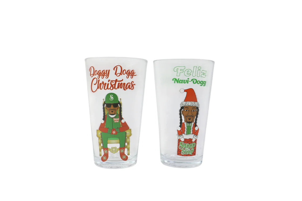 Snoop Dogg 16 fl oz Pint Glass Set, 2 Pieces | Walmart (US)