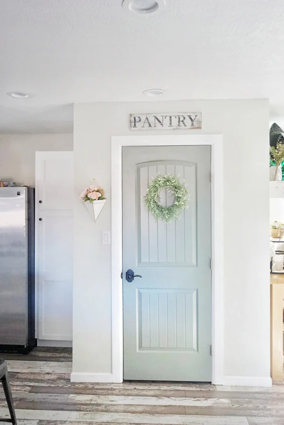 Pantry Sign, Pantry Door Sign, Farmhouse Pantry Sign, Farmhouse Decor, Wood Farmhouse Sign, Rusti... | Etsy (US)