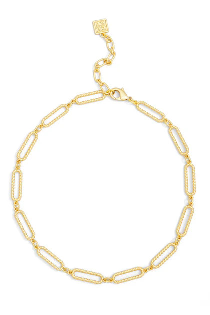 Braided Links Chain Necklace | The Willow Tree