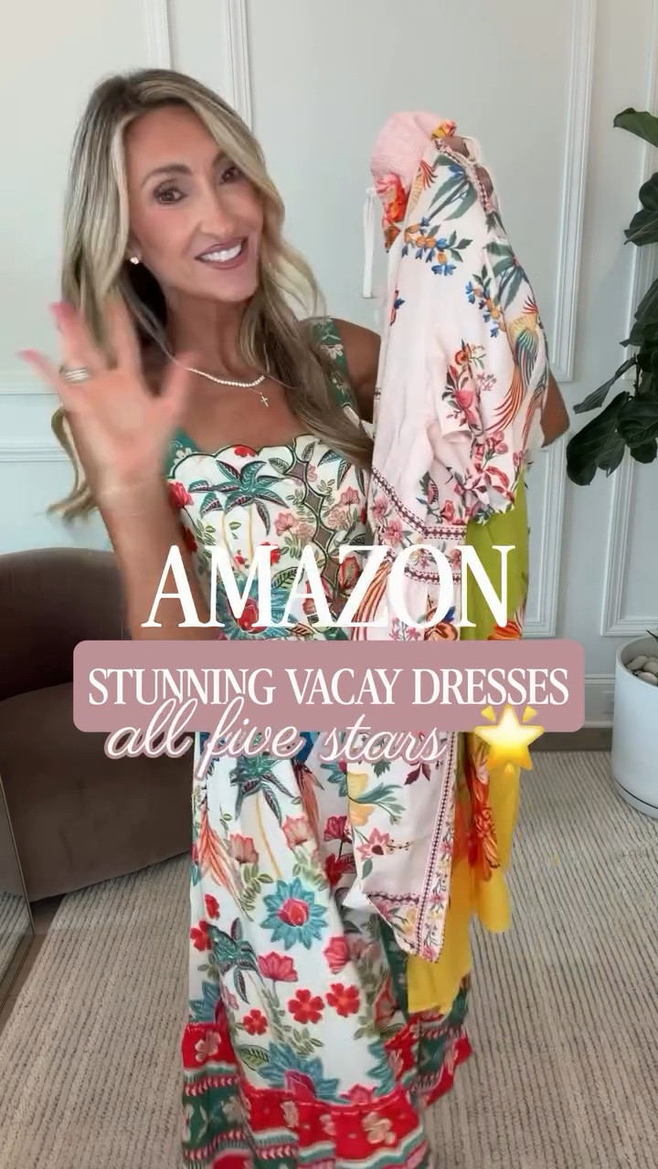 Gorgeous, stunning vacation dresses that look designer! My favorite is at the end!

Pretty dresses, vacation dress, Resortwear, maxi dress, bright colors, #vacay #resortwear

#LTKootd #LTKgrwm #LTKSaleAlert