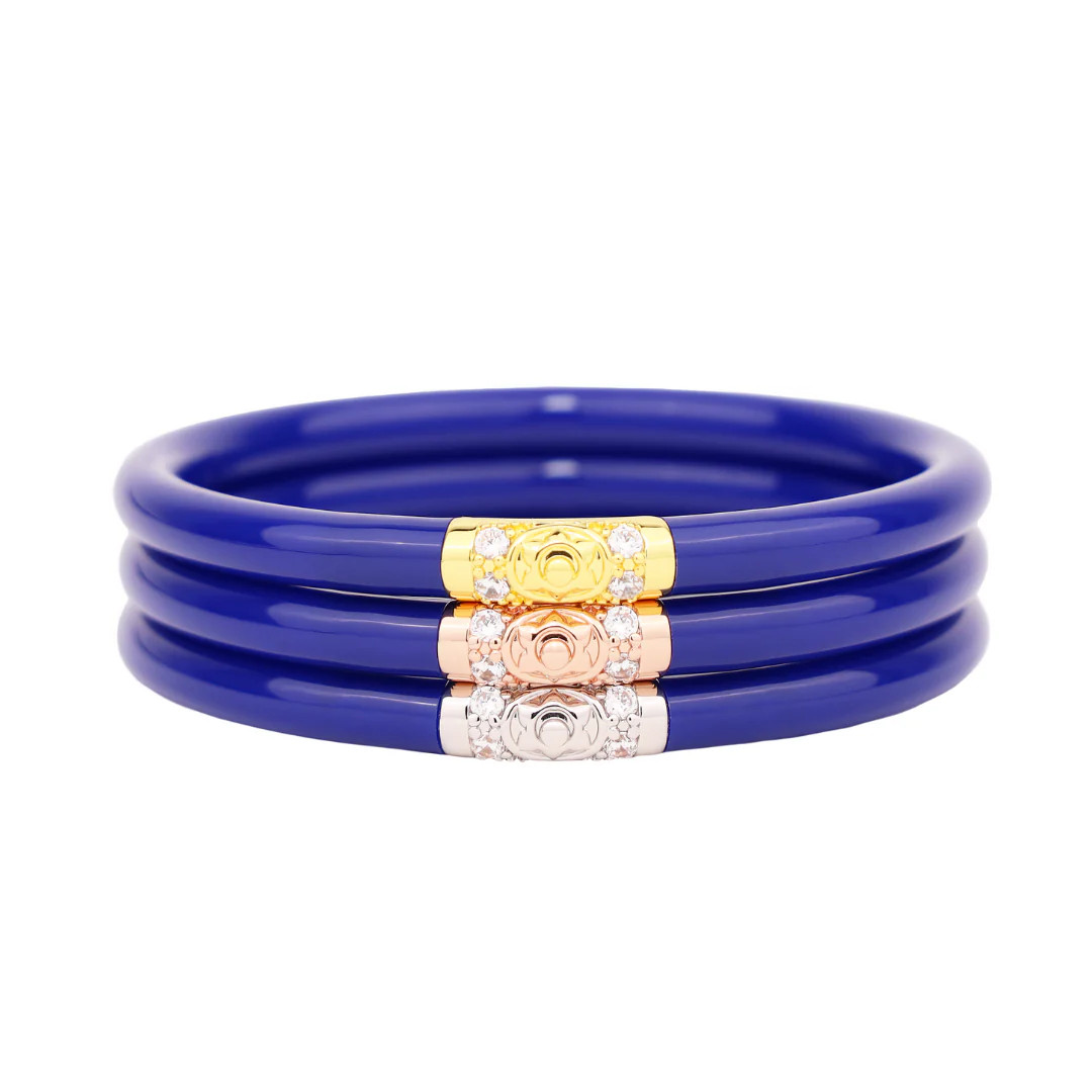 Lapis Three Kings All Weather Bangles® (AWB®) - Lapis | BuDhaGirl