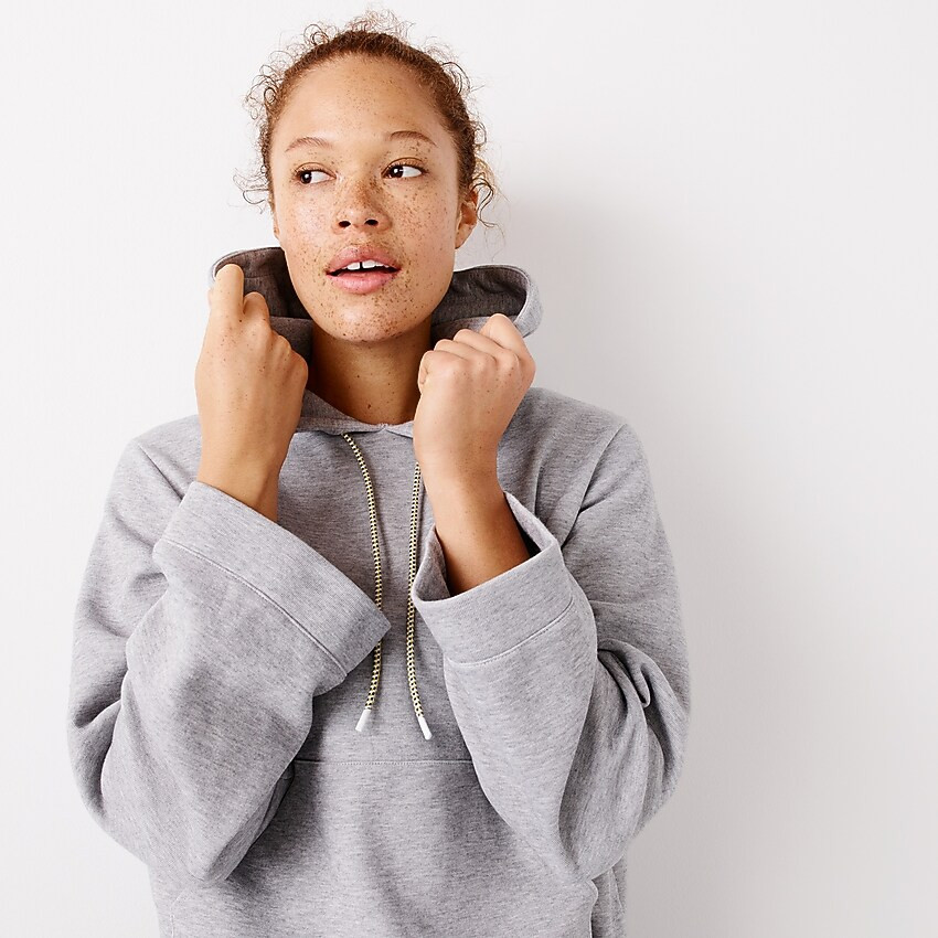Cropped hoodie | J. Crew US