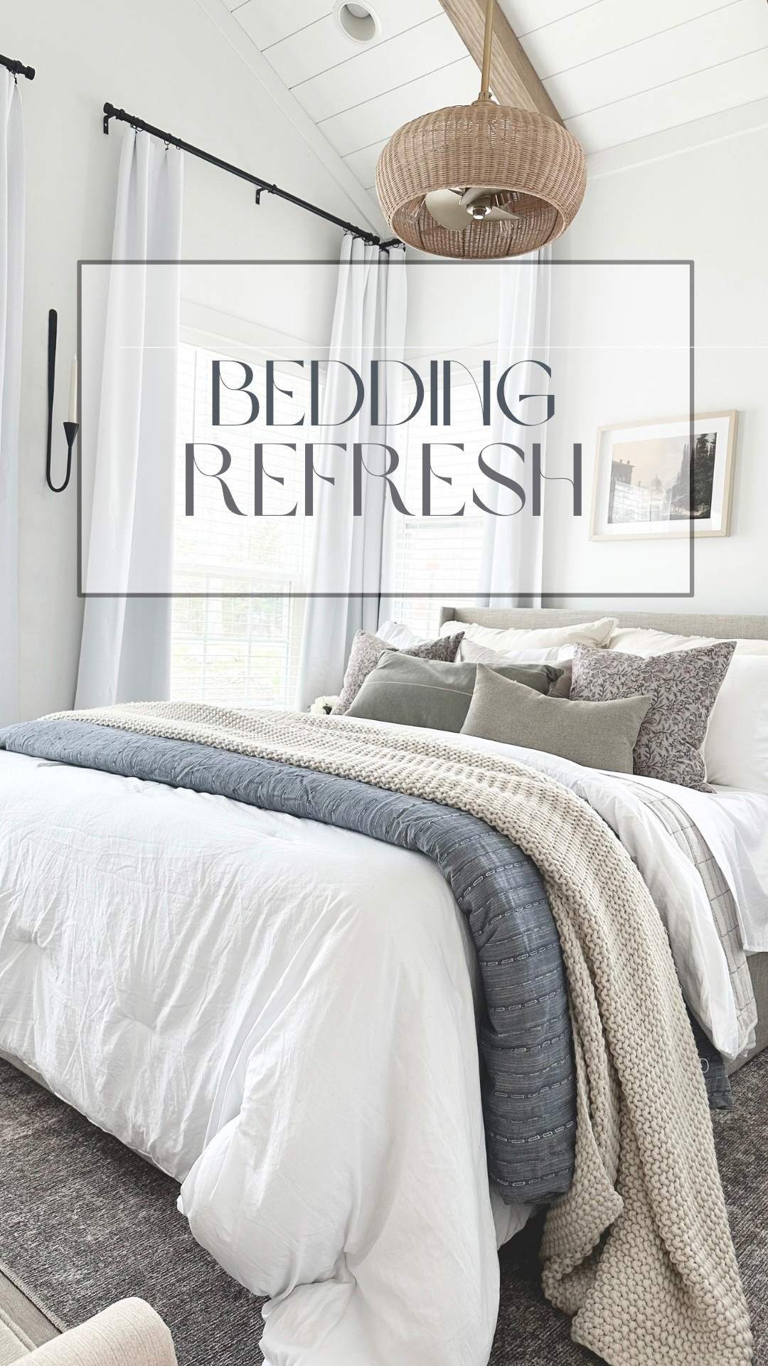 Who says a small bedroom can’t be beautiful!  This small primary bedroom packs a big punch with bedding, throw pillows, a pretty rug, curtains and wall art! 



#transitionaldesign #homedecor #studiomcgee #targetstyle #mcgeeandco #neutraldesign #affordablehome #affordabledecor #bedding #bedroom

#LTKFindsUnder50 #LTKSaleAlert #LTKHome

#LTKFindsUnder100 #LTKHome #LTKSaleAlert

#LTKSaleAlert #LTKHome #LTKFindsUnder50