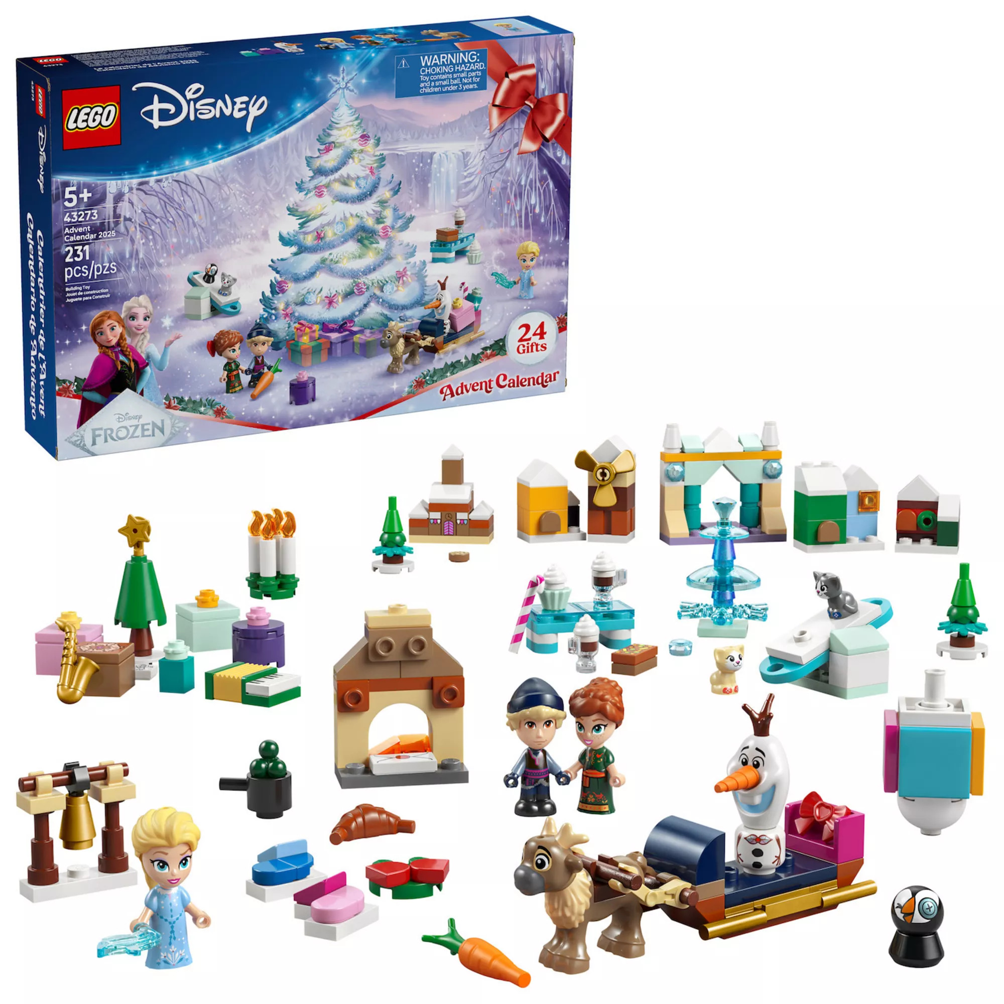 LEGO Disney Frozen Advent Calendar 43273 Building Kit (231 Pieces) | Kohl's